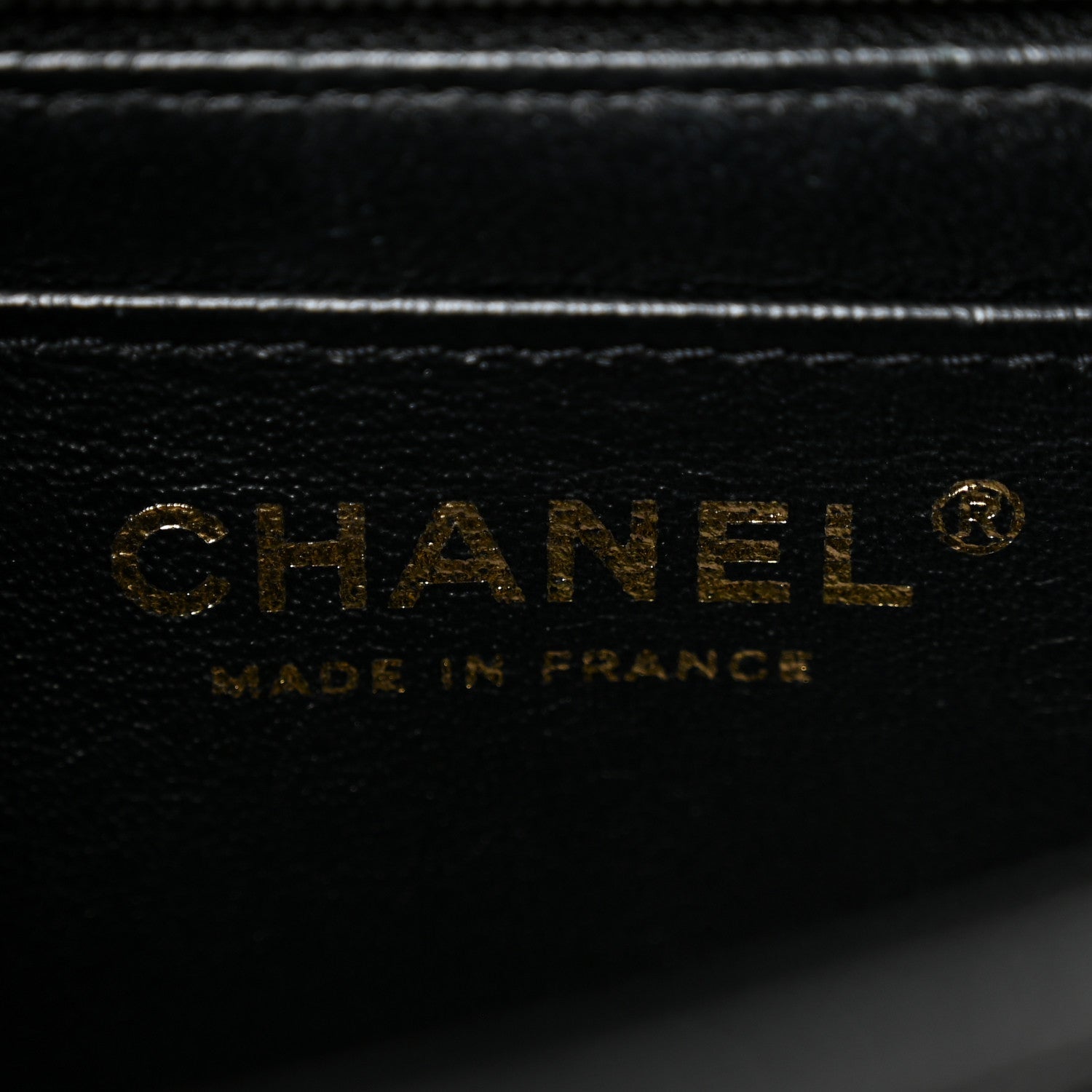 Chanel Caviar Quilted Mini Top Handle Rectangular Flap Black