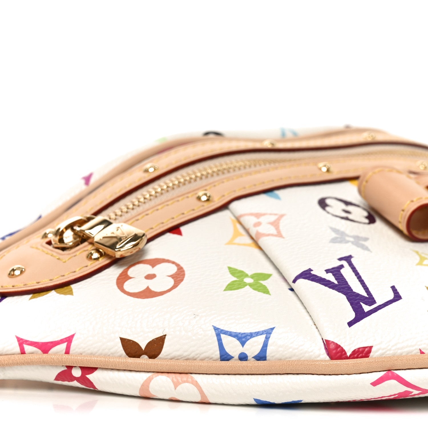 Louis Vuitton LV X TM Monogram Multicolor High Rise Bumbag White