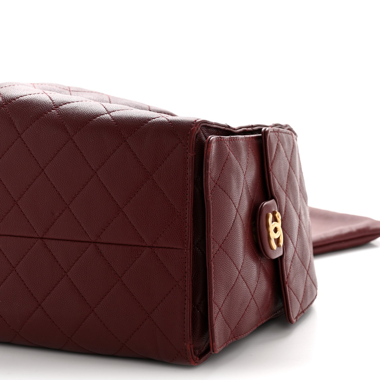 Chanel Caviar Quilted Medium Chanel 25 Handbag Burgundy