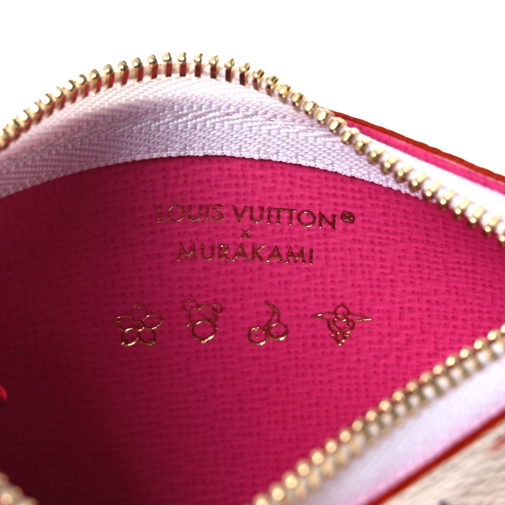 Louis Vuitton LV X TM Monogram Multicolor Key Pouch White