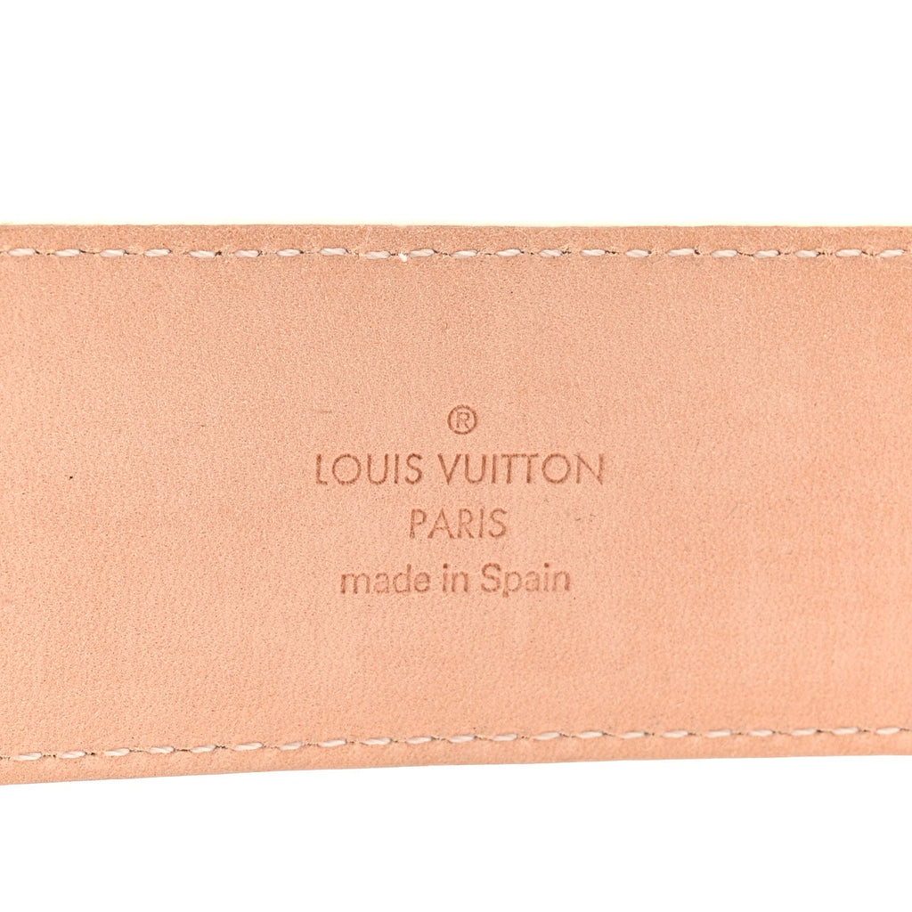 Louis Vuitton Damier Azur LV Initiales 80 32 Belt