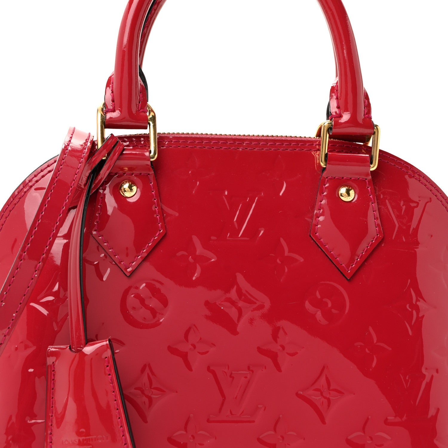 Louis Vuitton Vernis Alma BB Rose Indien