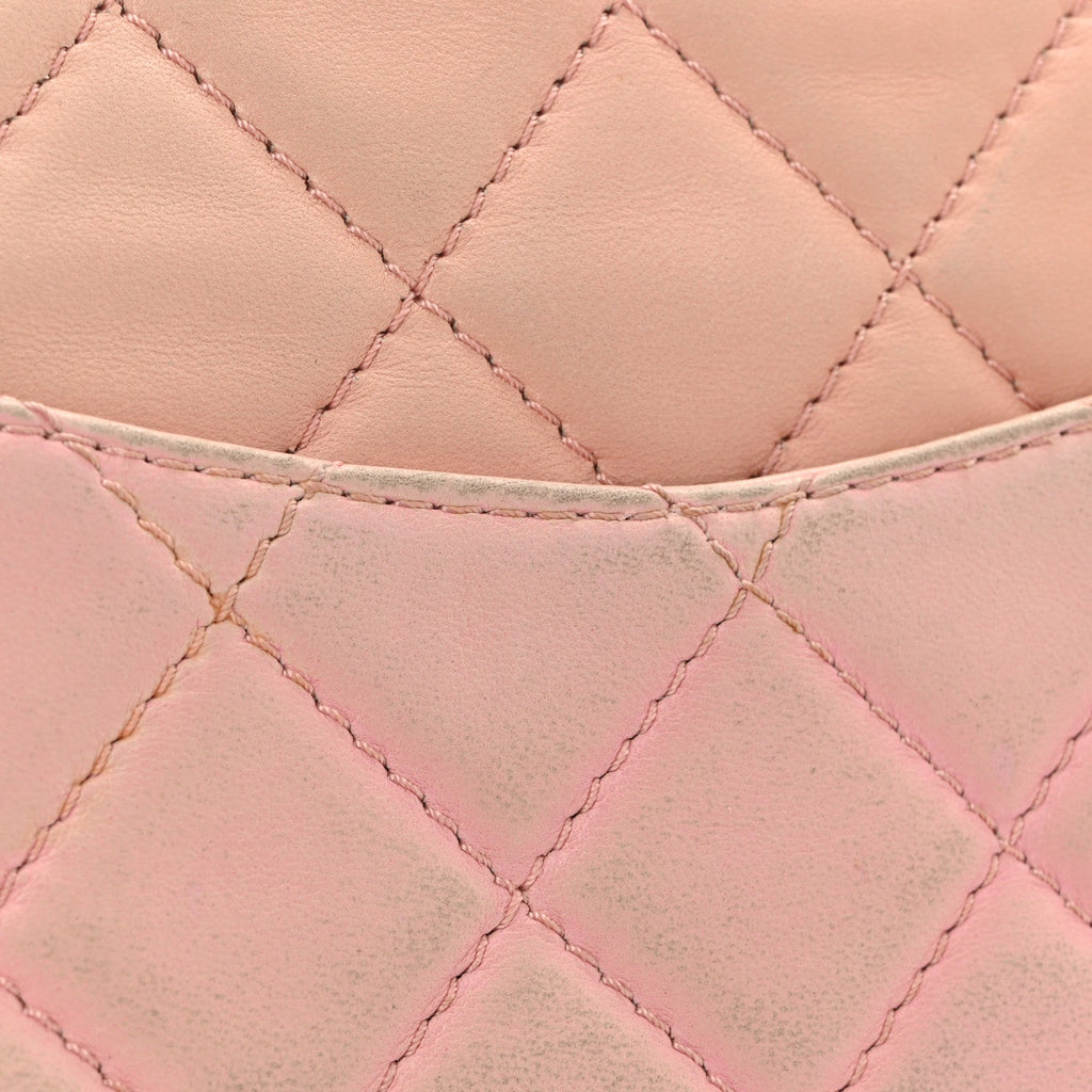 Chanel Lambskin Degrade Quilted 2.55 Reissue 227 Flap Light Pink