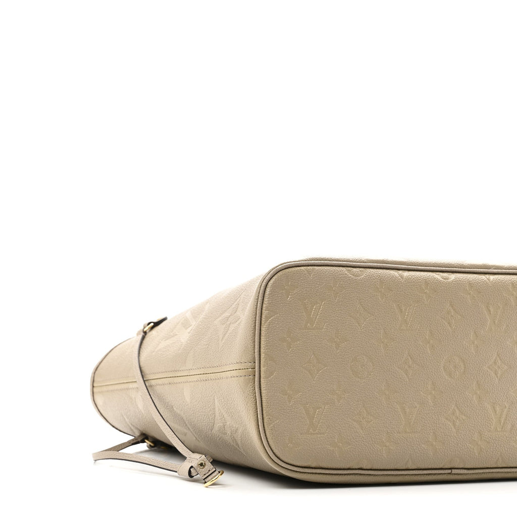 Louis Vuitton Empreinte Monogram Giant Neverfull MM Tourterelle