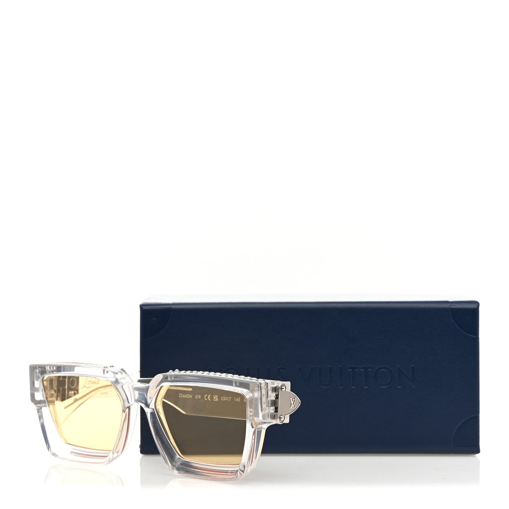 Louis Vuitton Acetate 1.1 Millionaires Z2440W Sunglasses Transparent Yellow