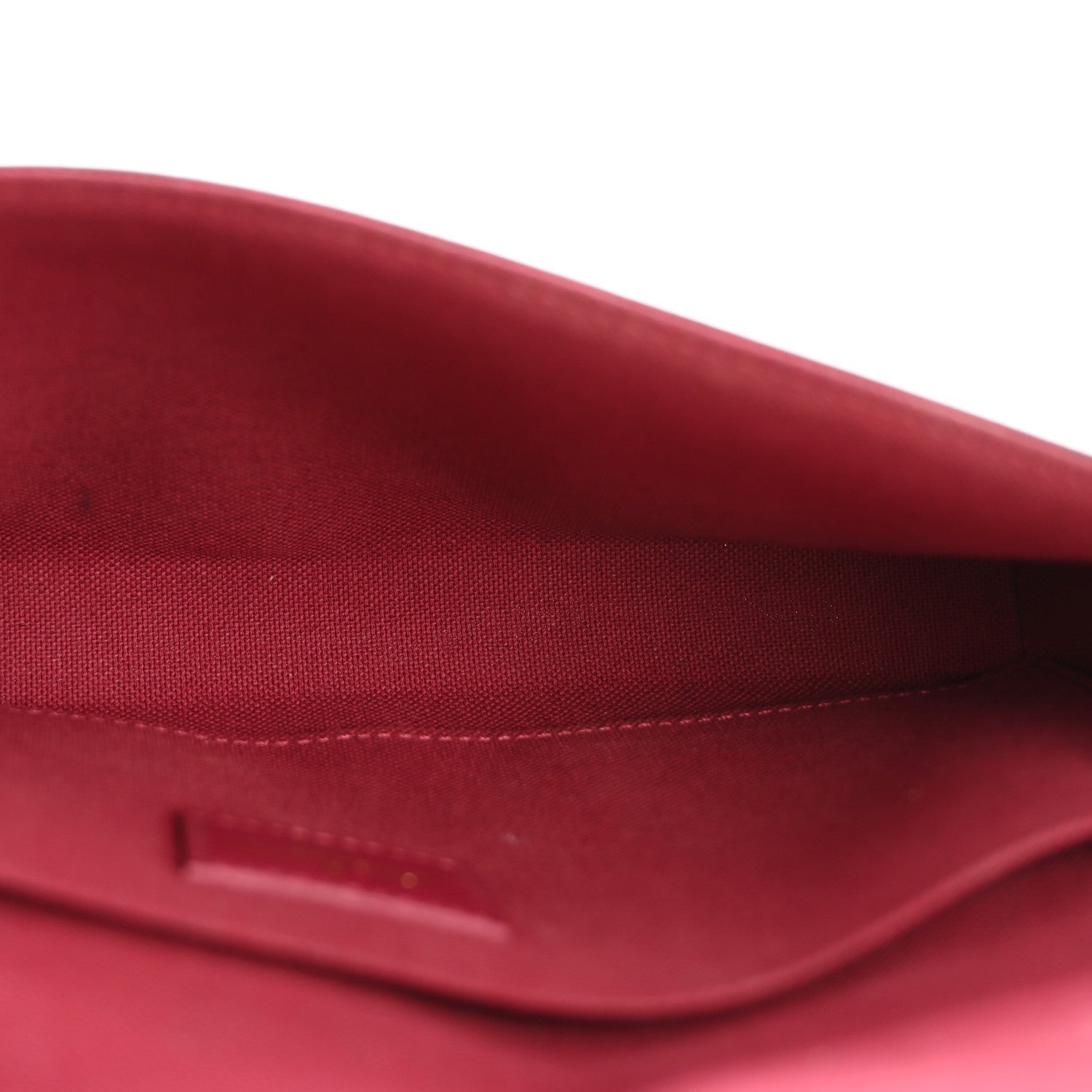 Louis Vuitton Monogram Pochette Felicie Chain Wallet Fuchsia