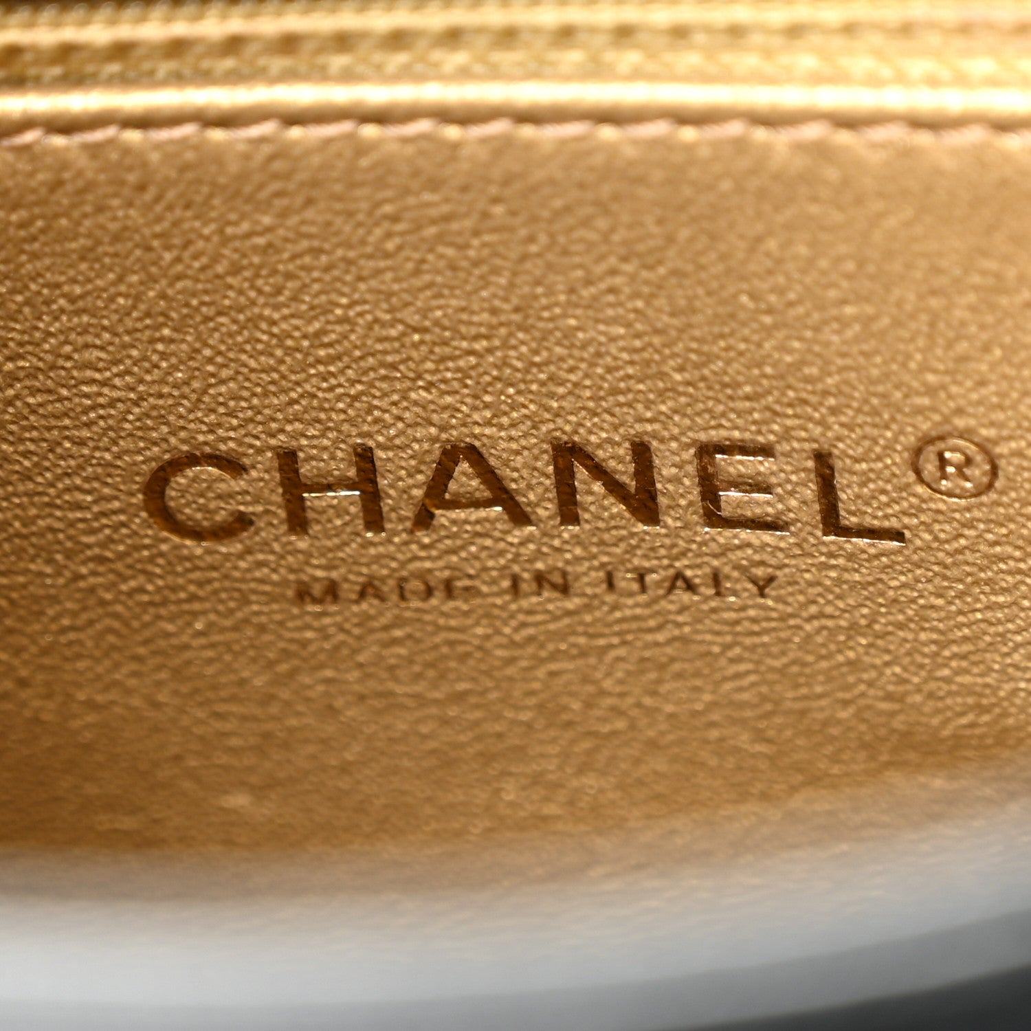 Chanel Lambskin Quilted Side Flap Black