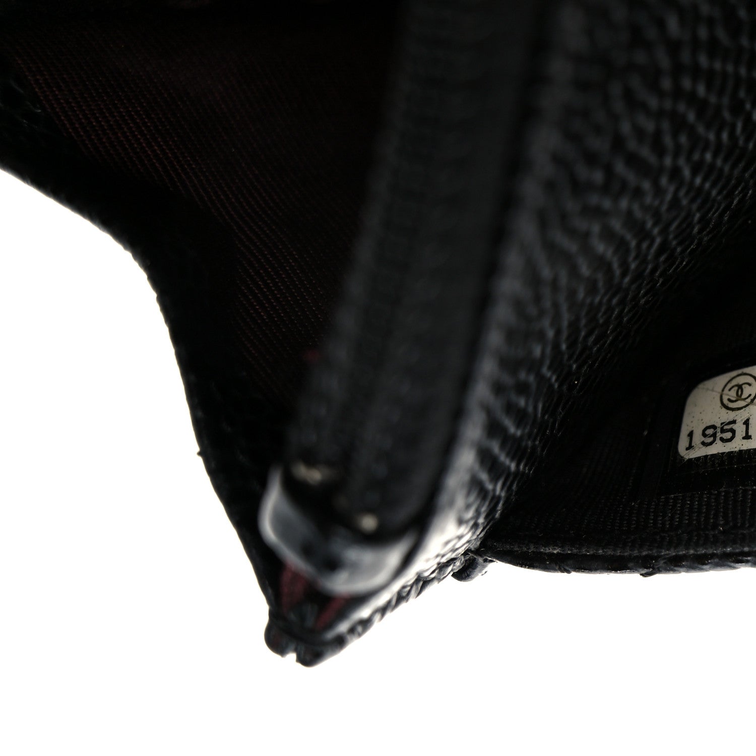 Chanel Caviar Quilted Wallet on Chain WOC Black