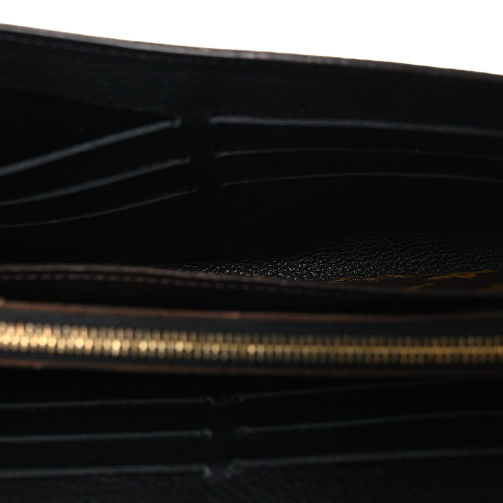 Louis Vuitton Monogram Pallas Wallet Black
