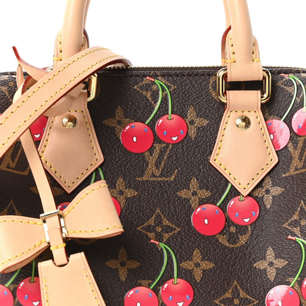 Louis Vuitton LV X TM Monogram Cerises Speedy Bandouliere 20