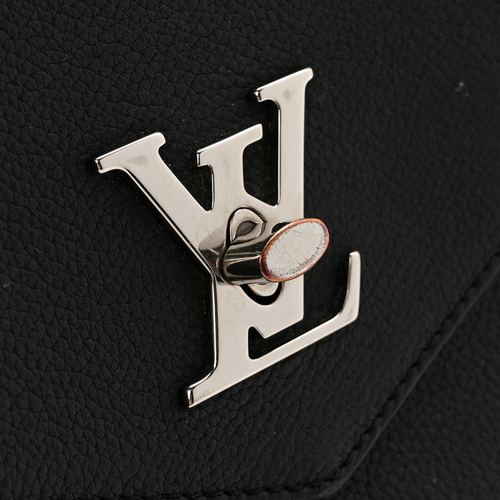 Louis Vuitton Soft Calfskin My Lockme Top Handle Black