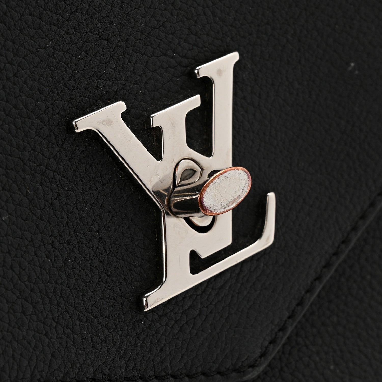 Louis Vuitton Soft Calfskin My Lockme Top Handle Black