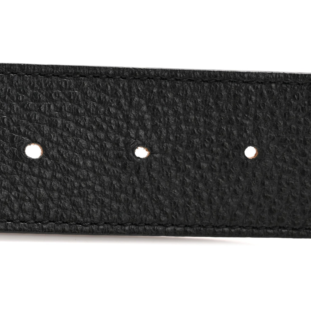 Gucci Calfskin 1973 Reversible Belt 90 36 Black Pink