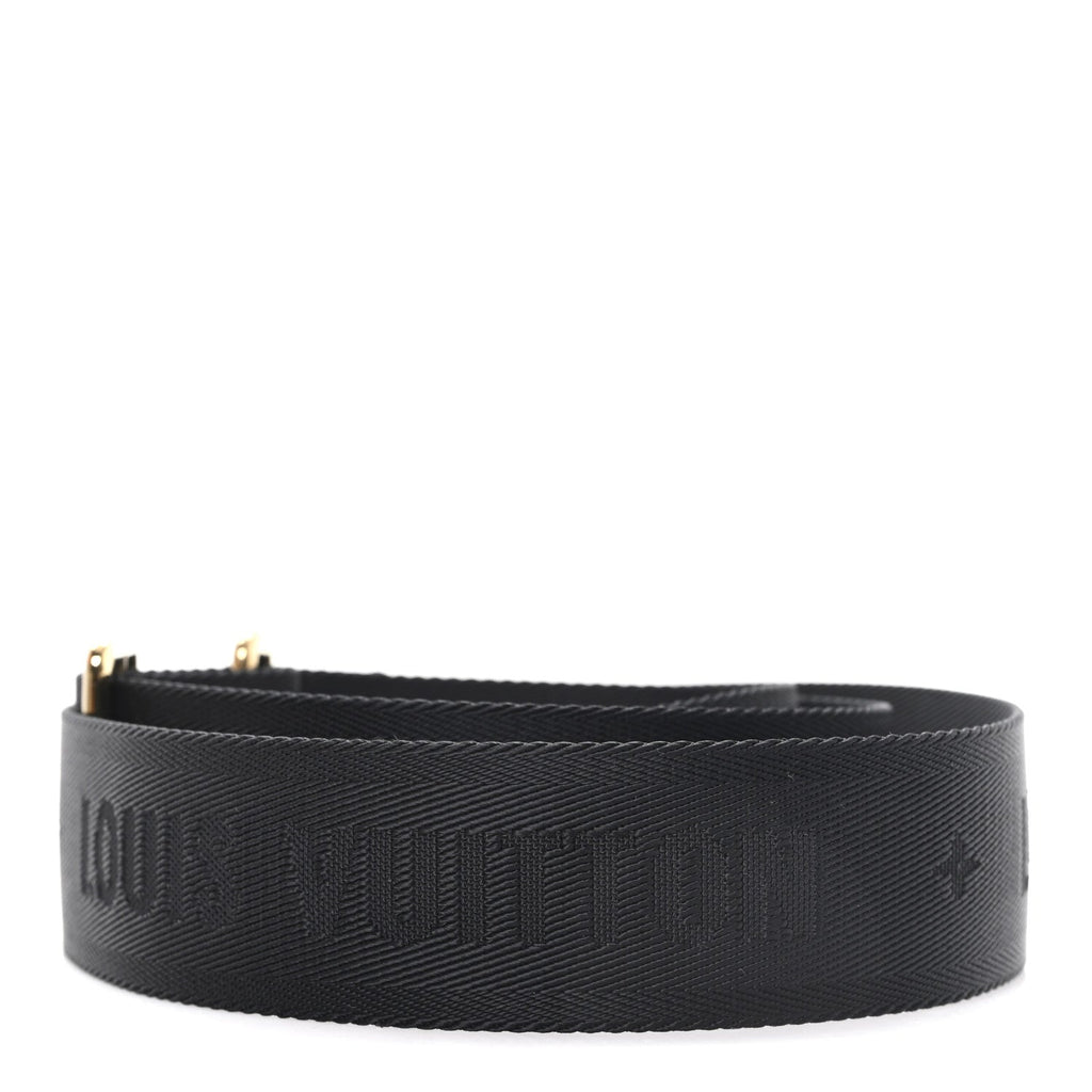 Louis Vuitton Nylon Multi Pochette Accessories Bandouliere Shoulder Strap Black