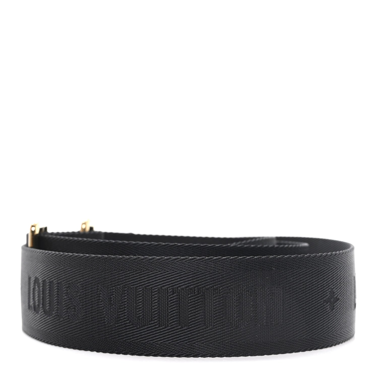 Louis Vuitton Nylon Multi Pochette Accessories Bandouliere Shoulder Strap Black