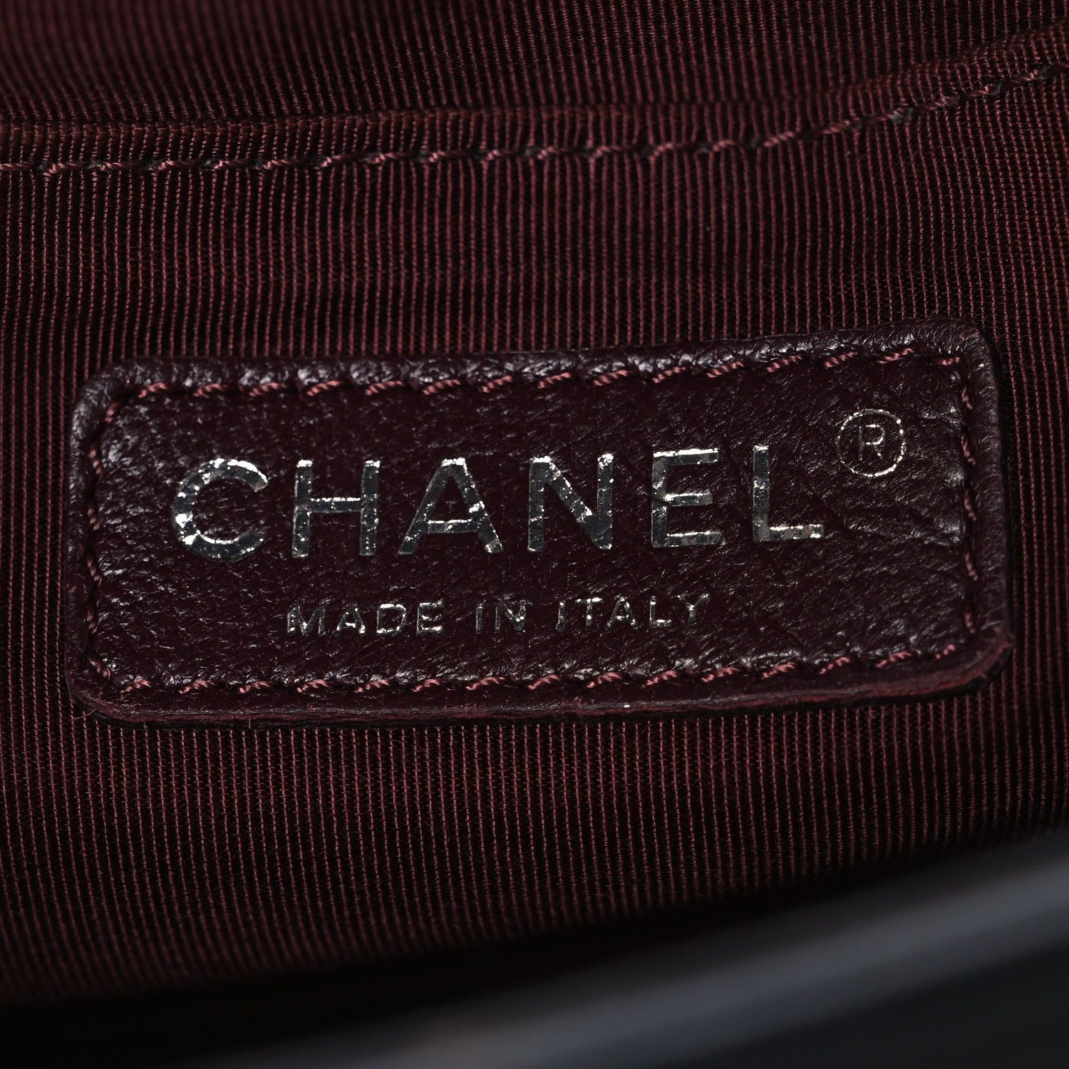 Chanel Goatskin Quilted Patent Medium Duo Boy Flap Black