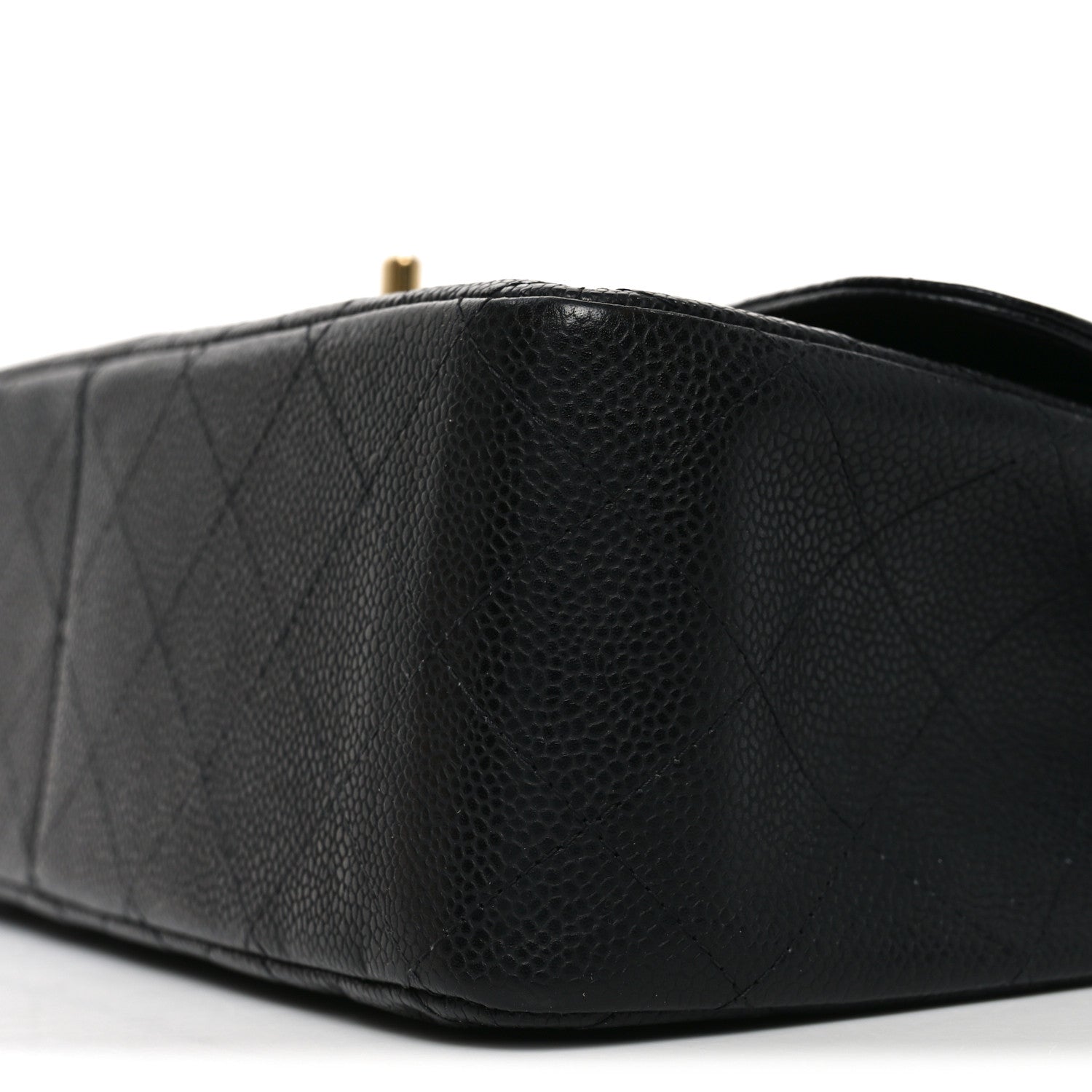Chanel Caviar Quilted Jumbo Double Flap Black
