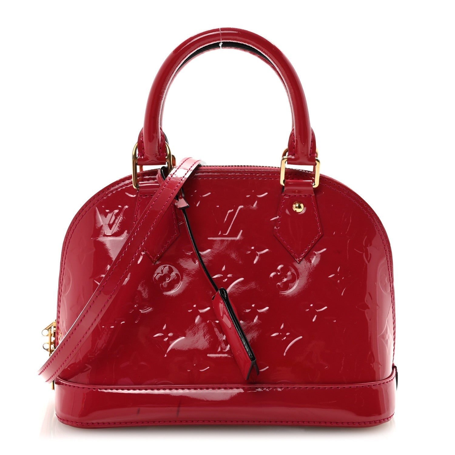 Louis Vuitton Vernis Alma BB Magenta