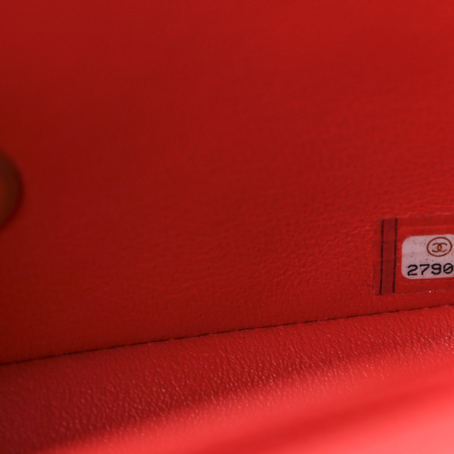 Chanel Lambskin Quilted Mini Square Flap Red