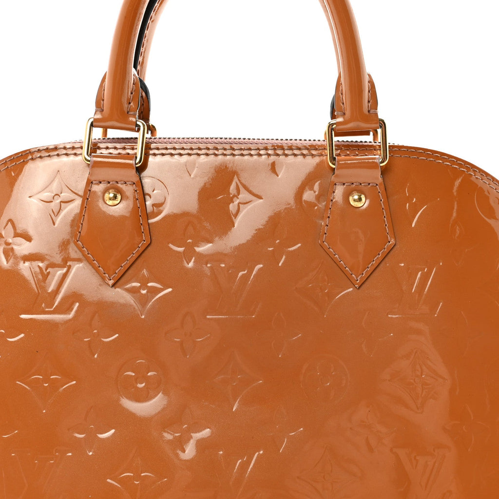 Louis Vuitton Vernis Alma PM Rose Velours