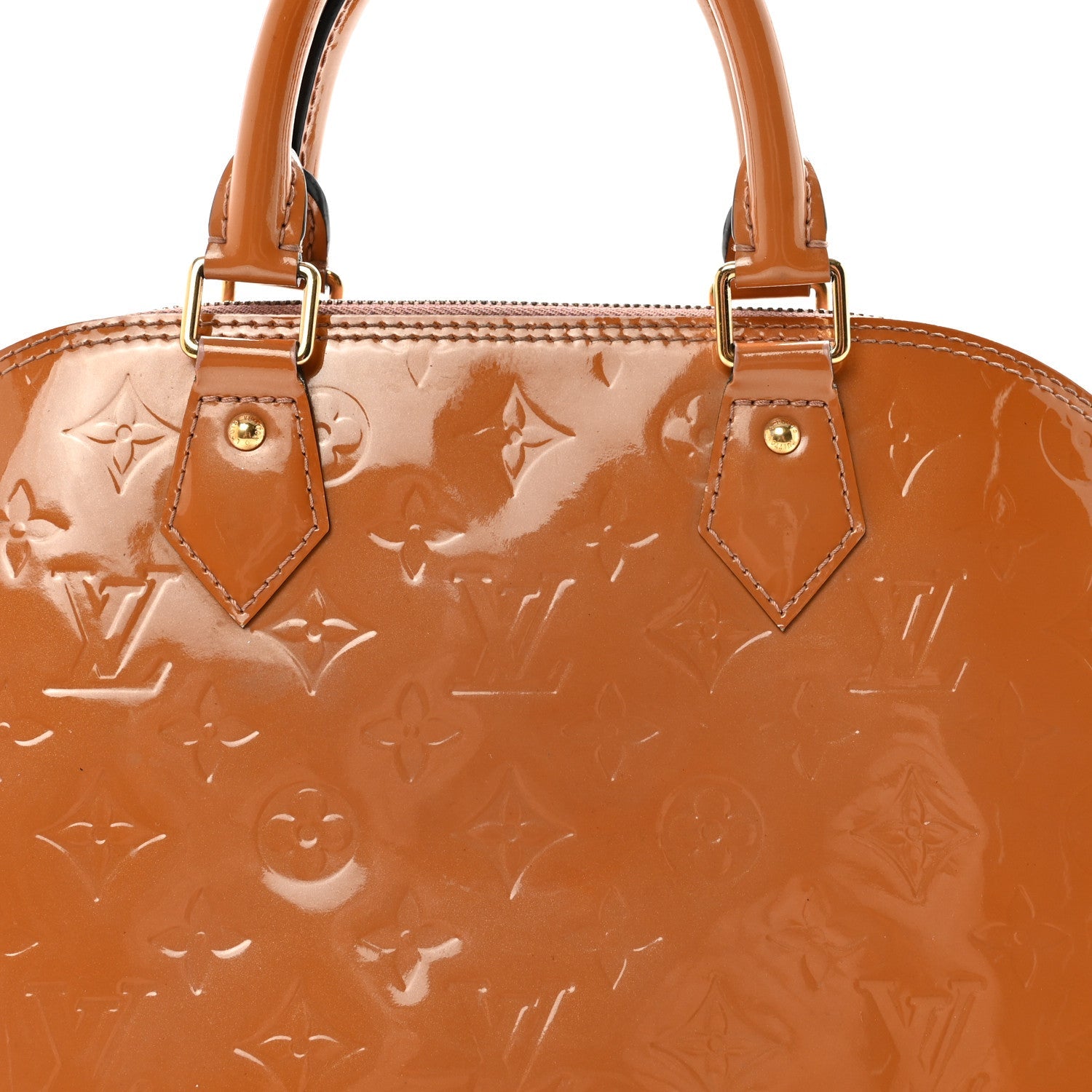Louis Vuitton Vernis Alma PM Rose Velours