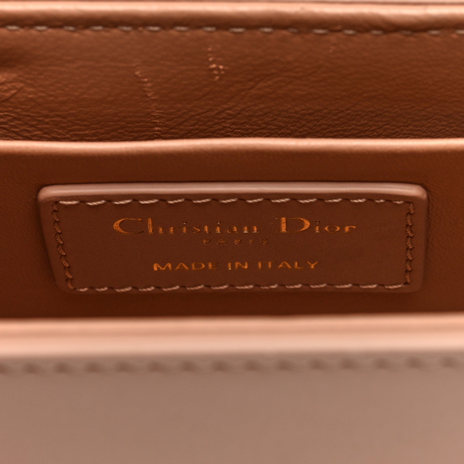 Christian Dior Smooth Calfskin 30 Montaigne Box Bag Pale Pink