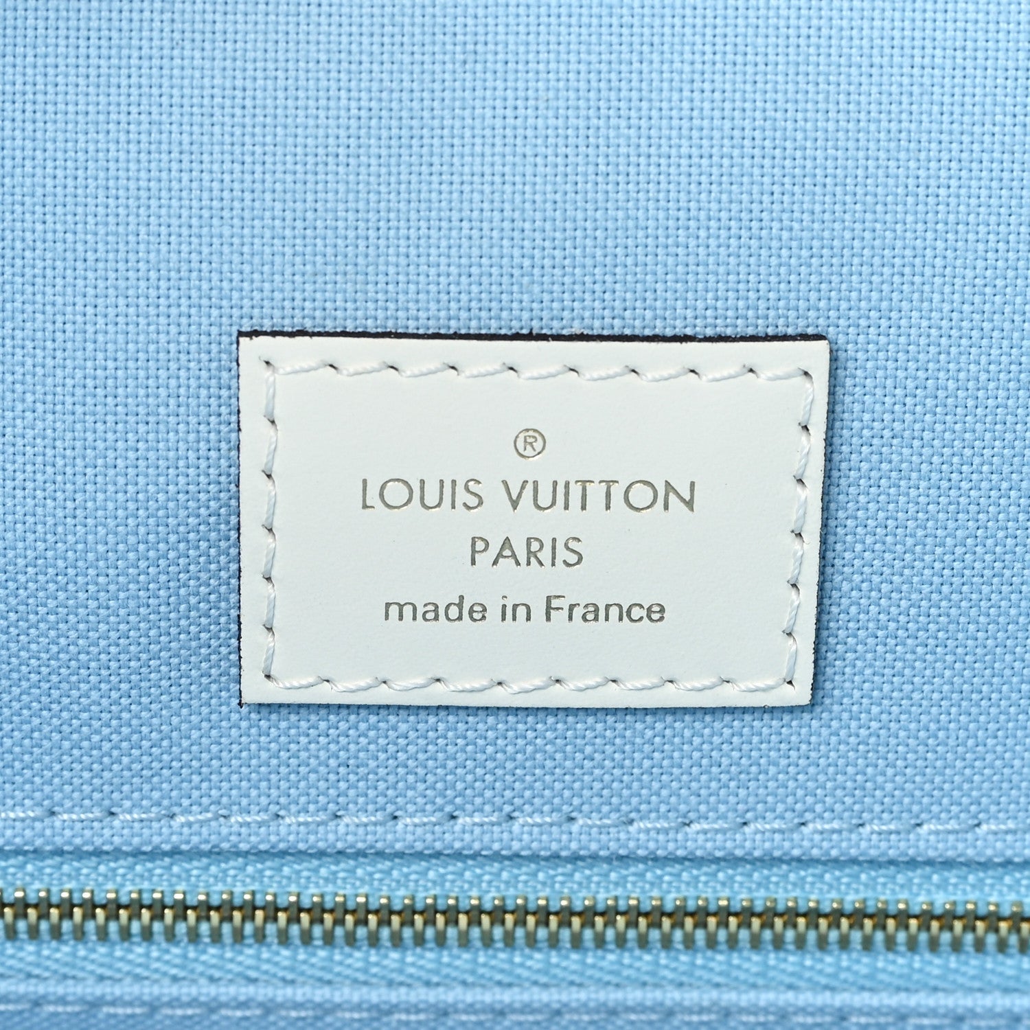 Louis Vuitton Monogram Giant Saint Barth Onthego Blue