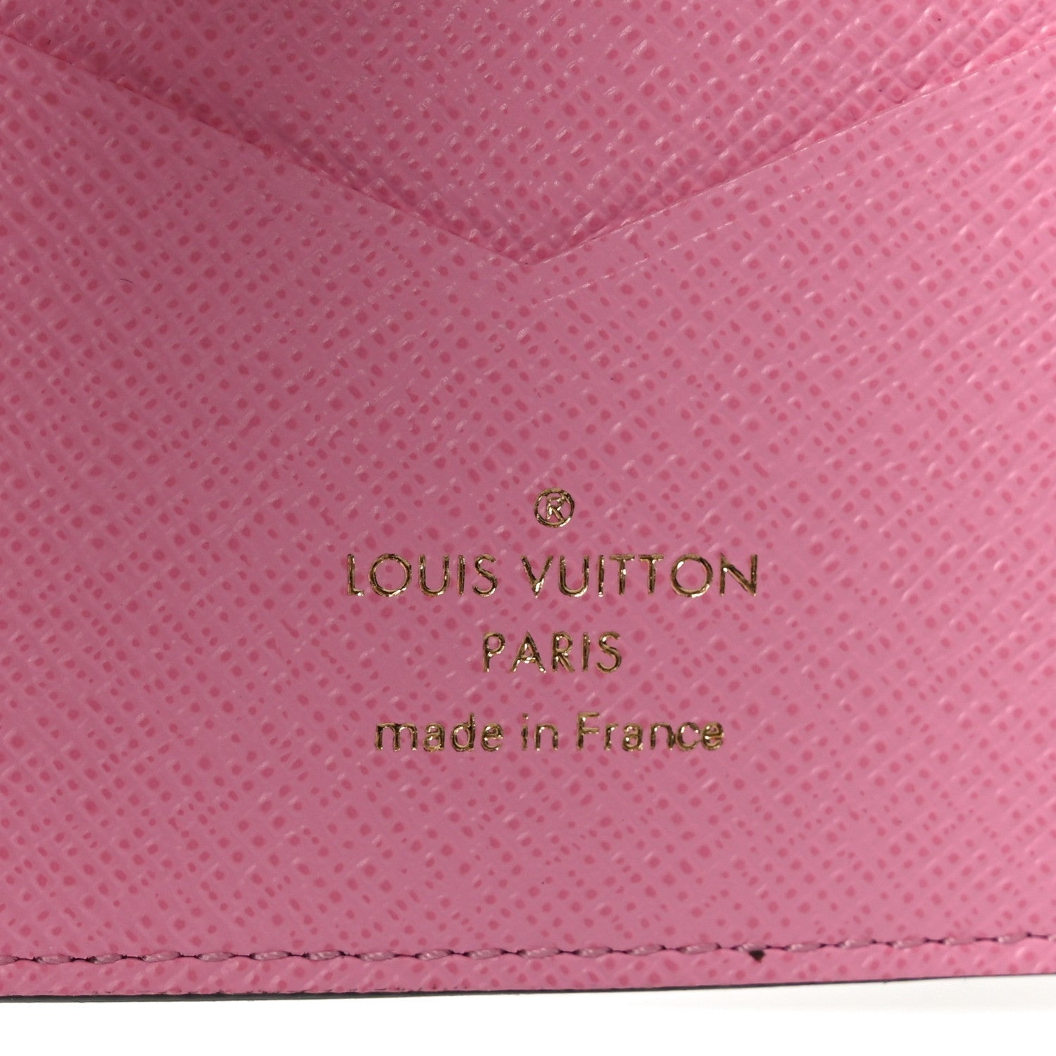 Louis Vuitton Monogram 2023 Christmas Animation Alpine Passport Cover Pink