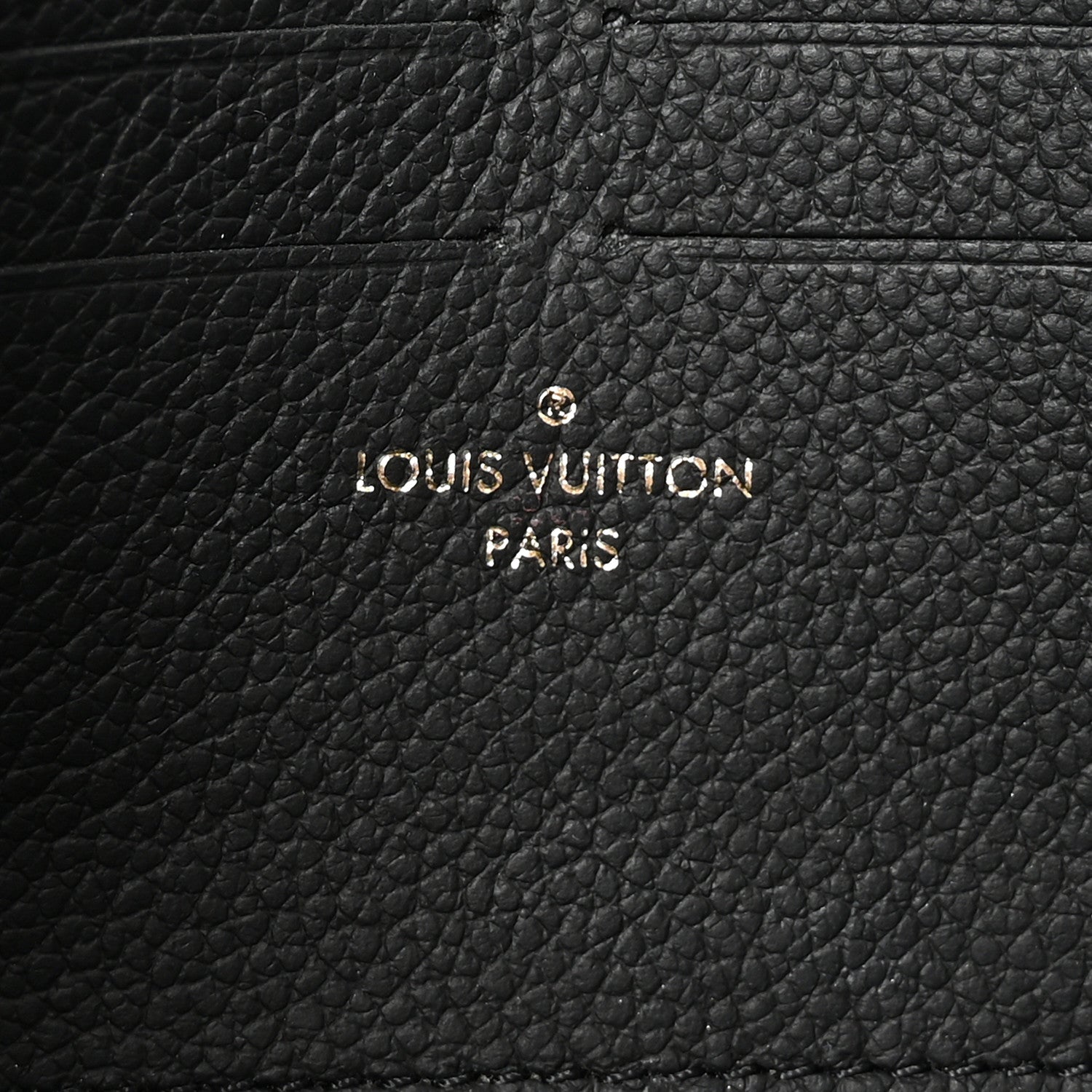 Louis Vuitton Empreinte Vavin Chain Wallet Black