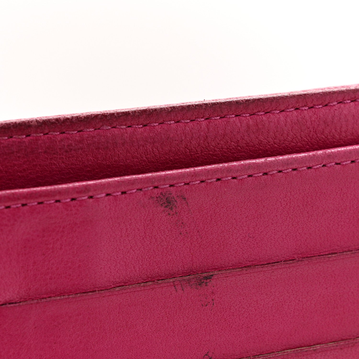 Caviar Timeless CC Compact Wallet Pink