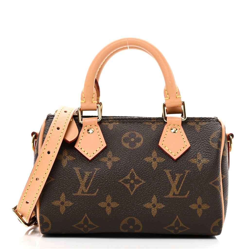 Louis Vuitton Monogram Nano Speedy Bandouliere