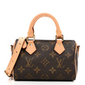 Louis Vuitton Monogram Nano Speedy Bandouliere