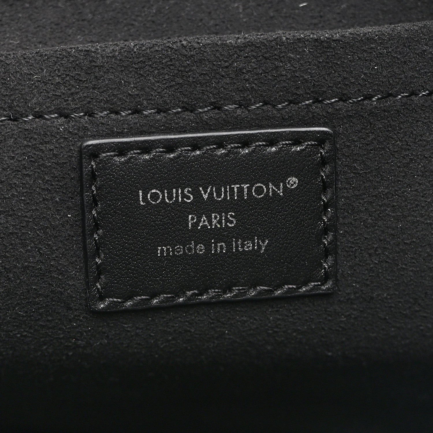 Louis Vuitton Lambskin No Way Vibe Black