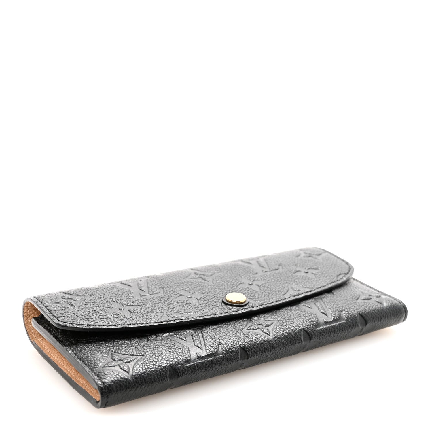 Louis Vuitton Empreinte Emilie Wallet Black Dune