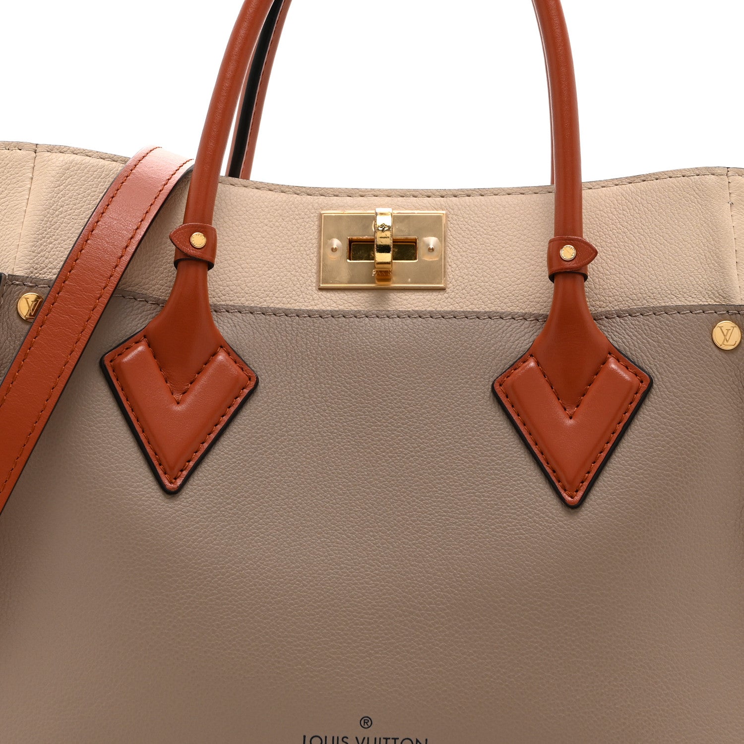 Louis Vuitton Calfskin Monogram Tufting On My Side Galet