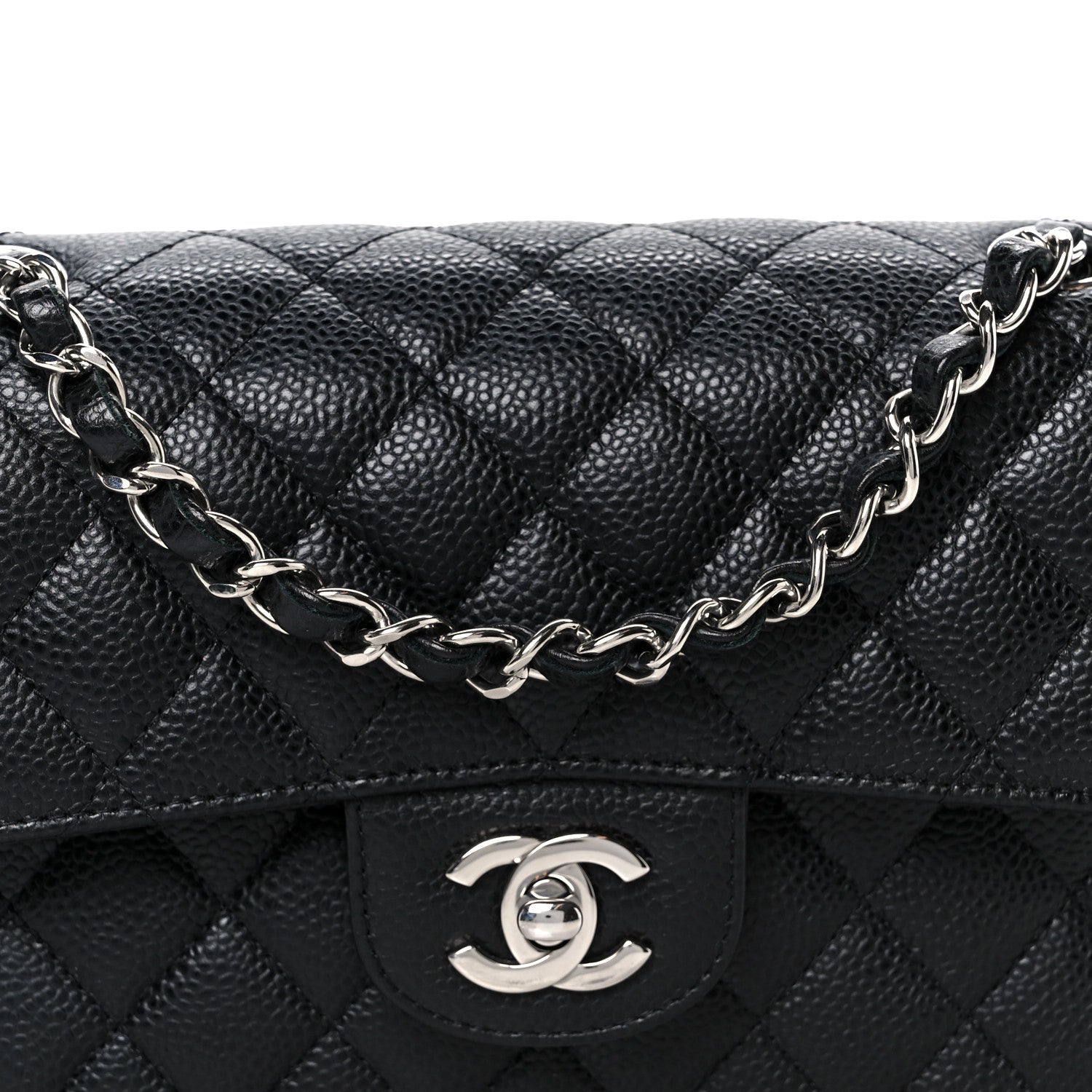 Chanel Caviar Quilted Small Double Flap Black
