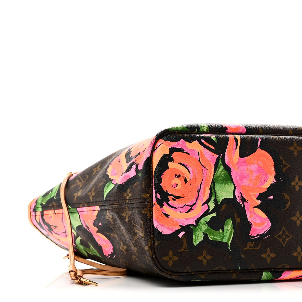 Louis Vuitton Monogram Roses Neverfull MM