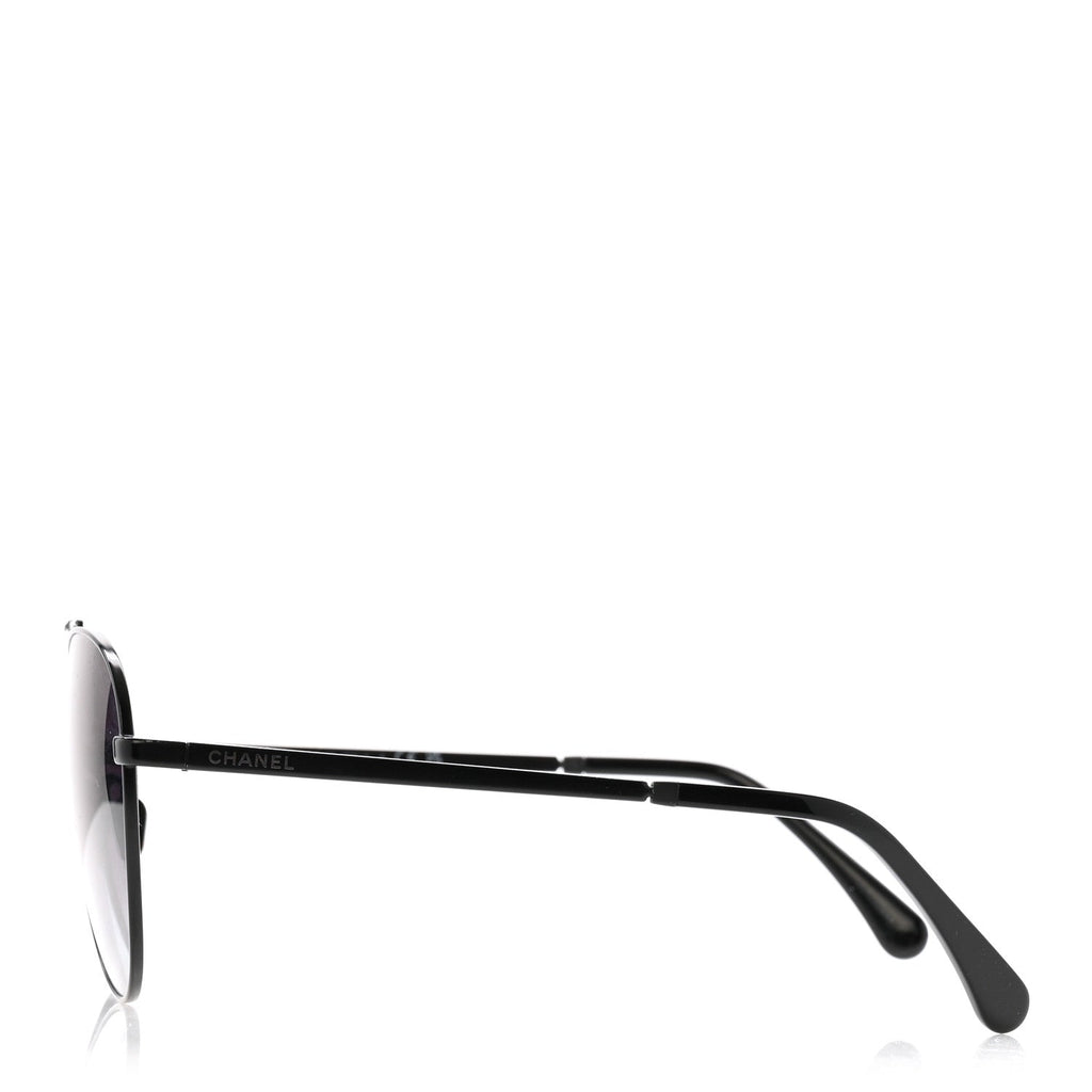 Metal Aviator Sunglasses 4279-B Black