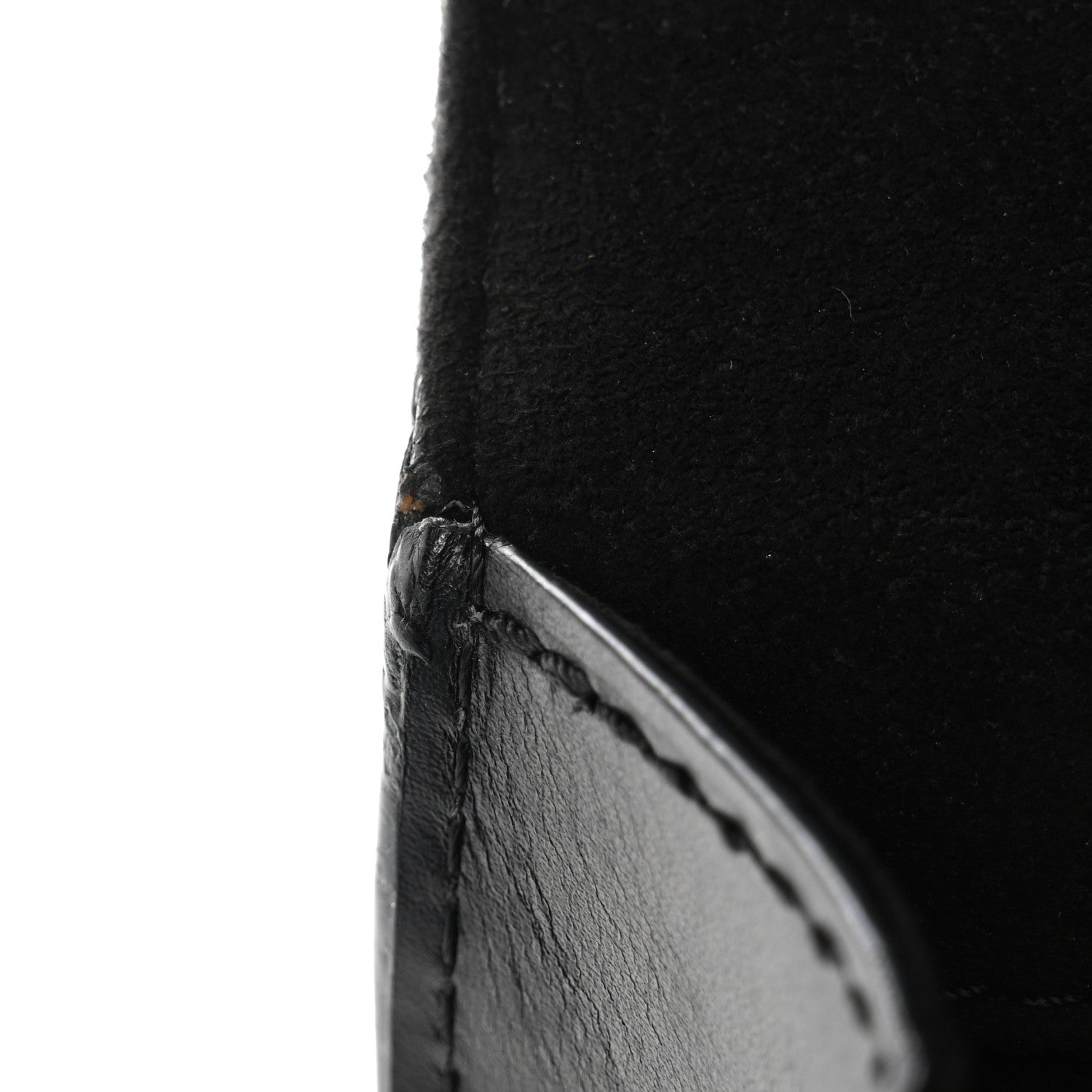 Louis Vuitton Calfskin Chain Louise MM Black