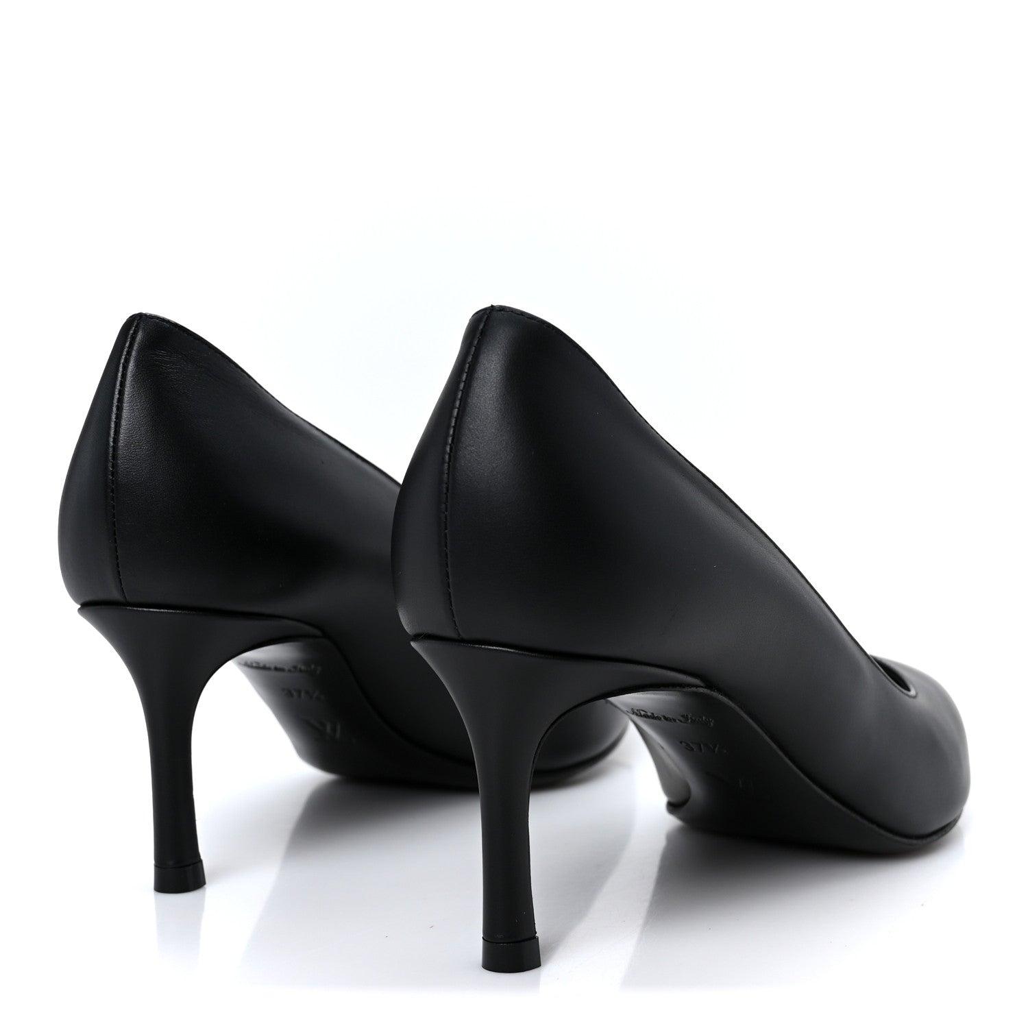 Louis Vuitton Calfskin Cherie Pumps 37.5 Black