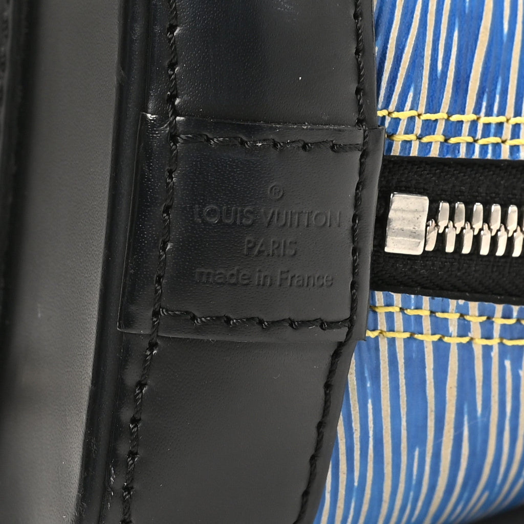 Louis Vuitton Epi Alma BB Denim Light