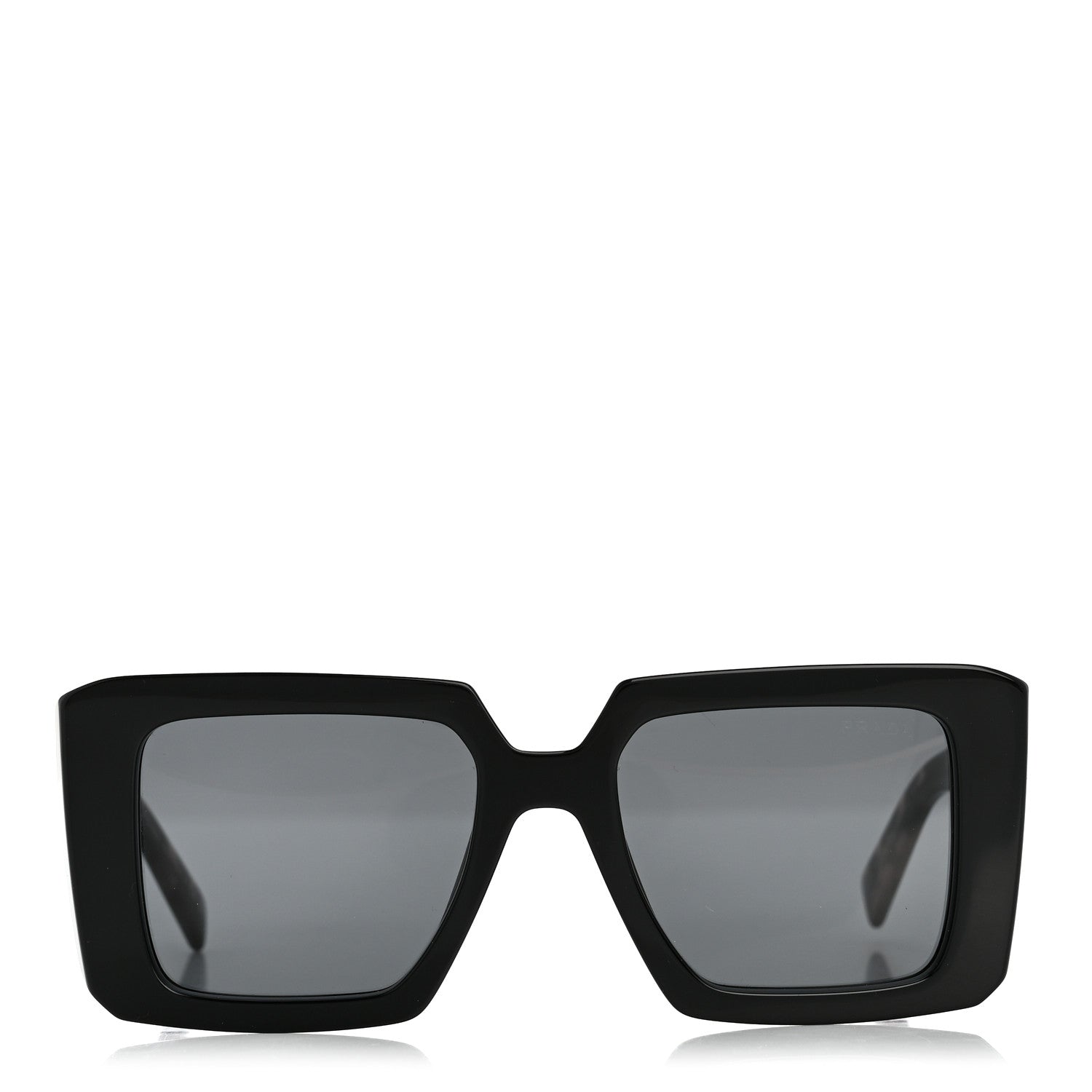 Prada Acetate Symbole Sunglasses SPR 23Y Slate Grey