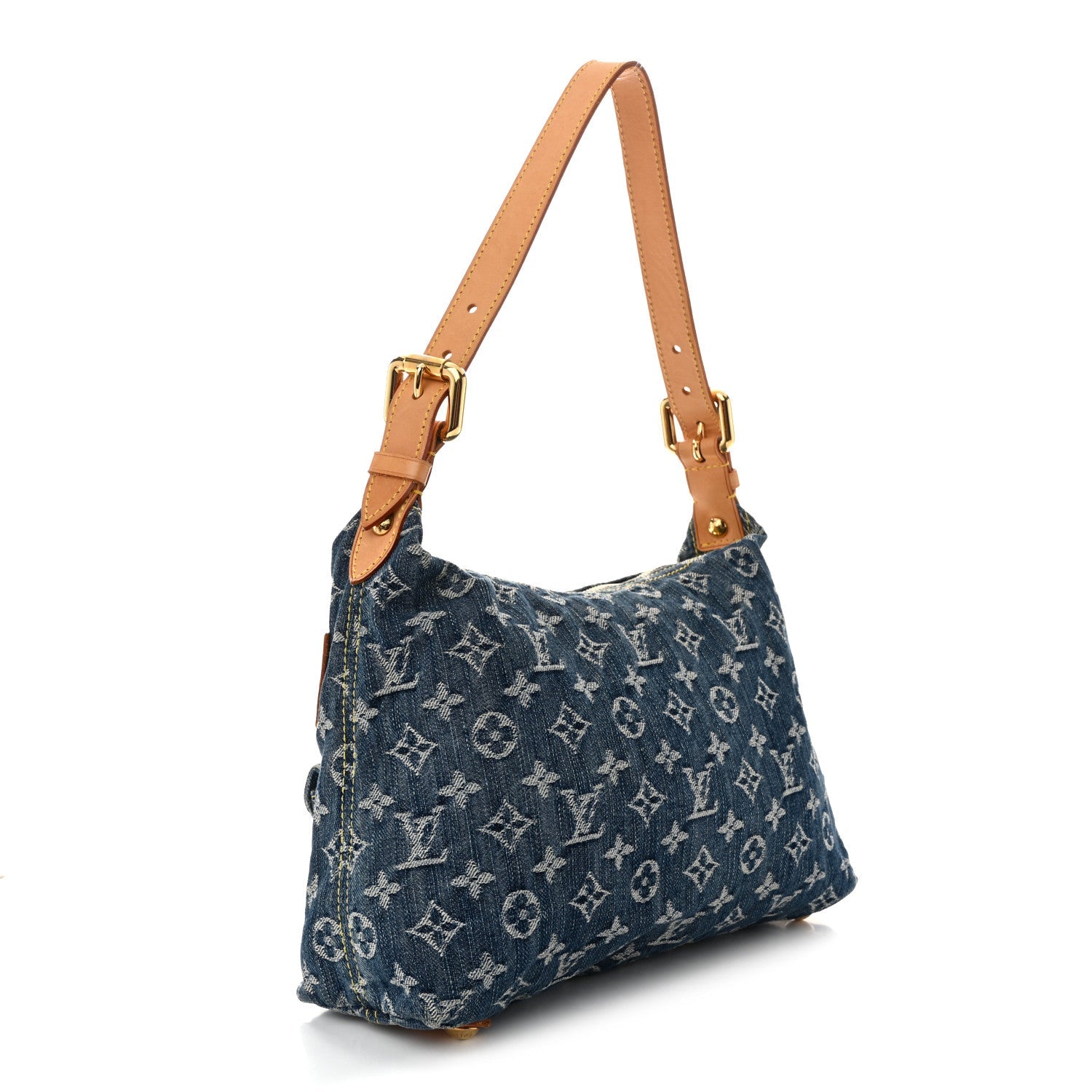 Louis Vuitton Monogram Denim Baggy PM Blue