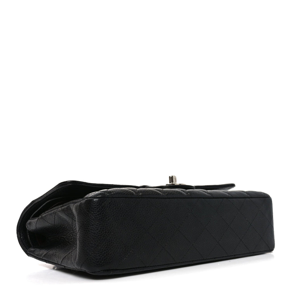 Chanel Caviar Quilted Medium Double Flap Black
