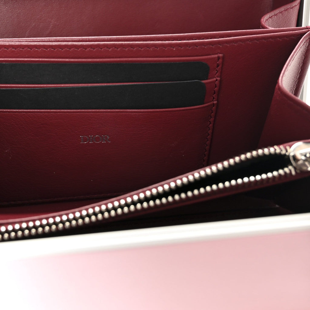 Christian Dior X RIMOWA Aluminum Personal Clutch On Strap Rose