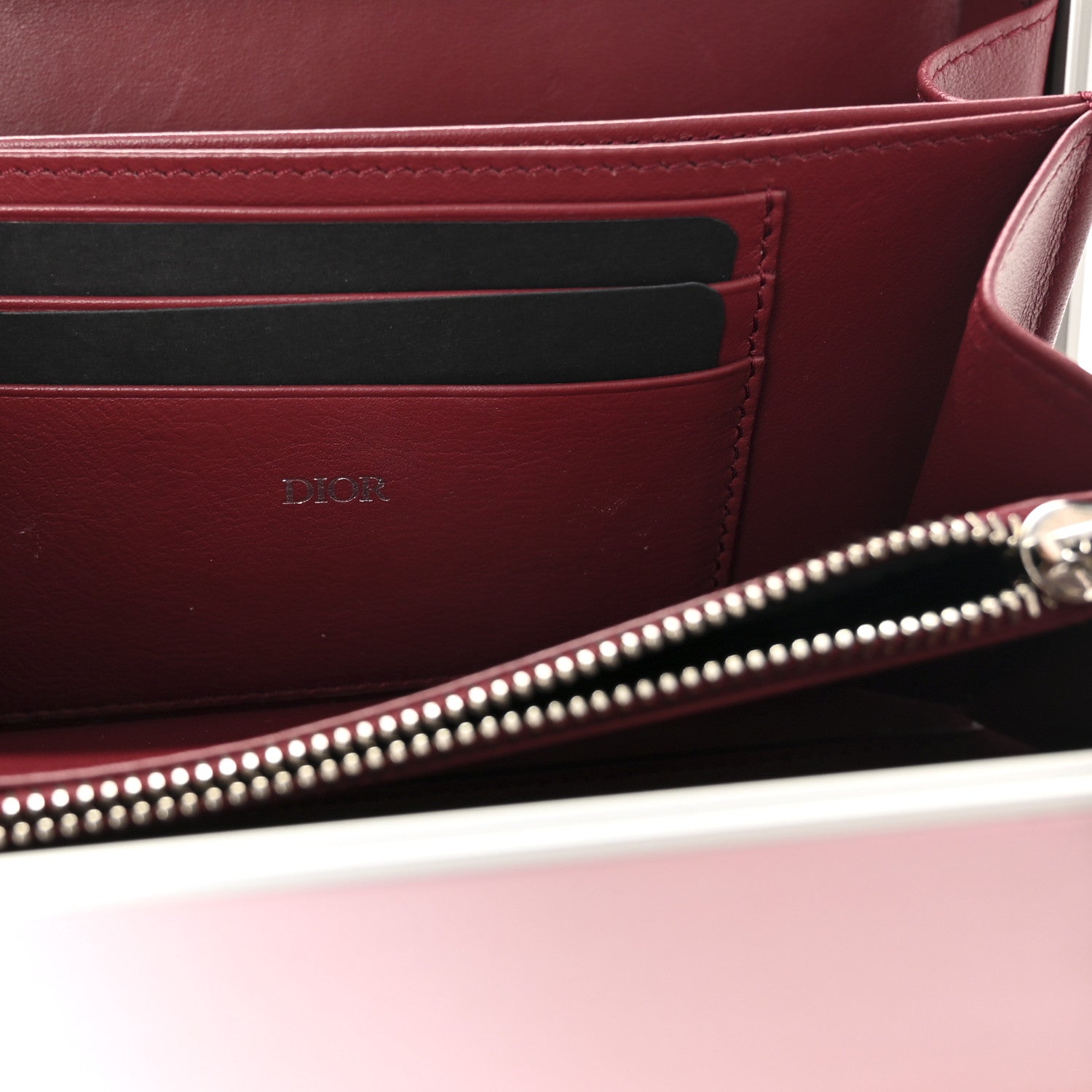 Christian Dior X RIMOWA Aluminum Personal Clutch On Strap Rose