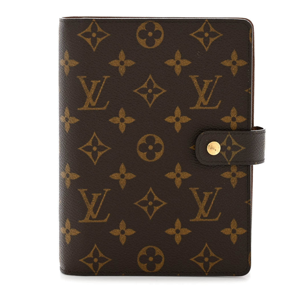Louis Vuitton Monogram Medium Ring Agenda Cover