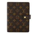 Louis Vuitton Monogram Medium Ring Agenda Cover