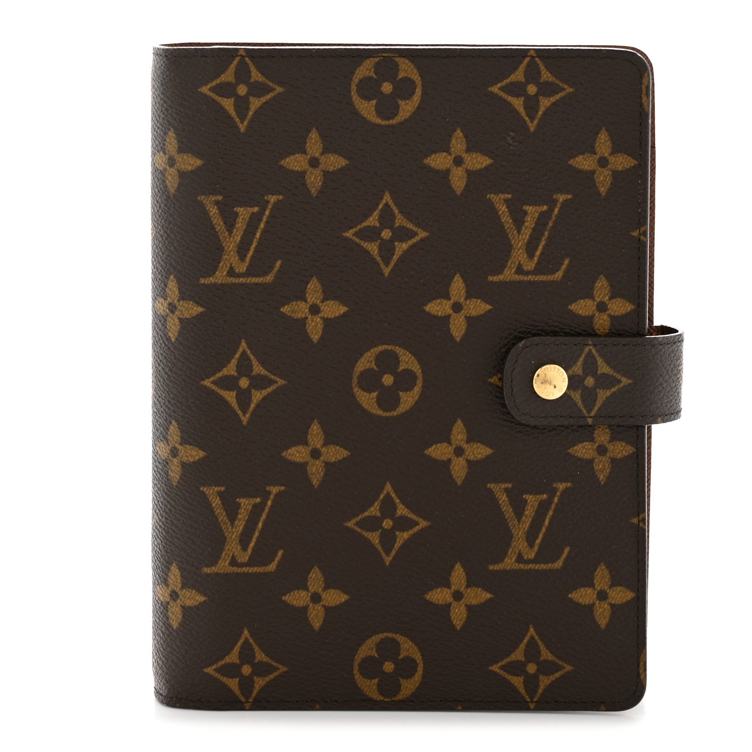 Louis Vuitton Monogram Medium Ring Agenda Cover