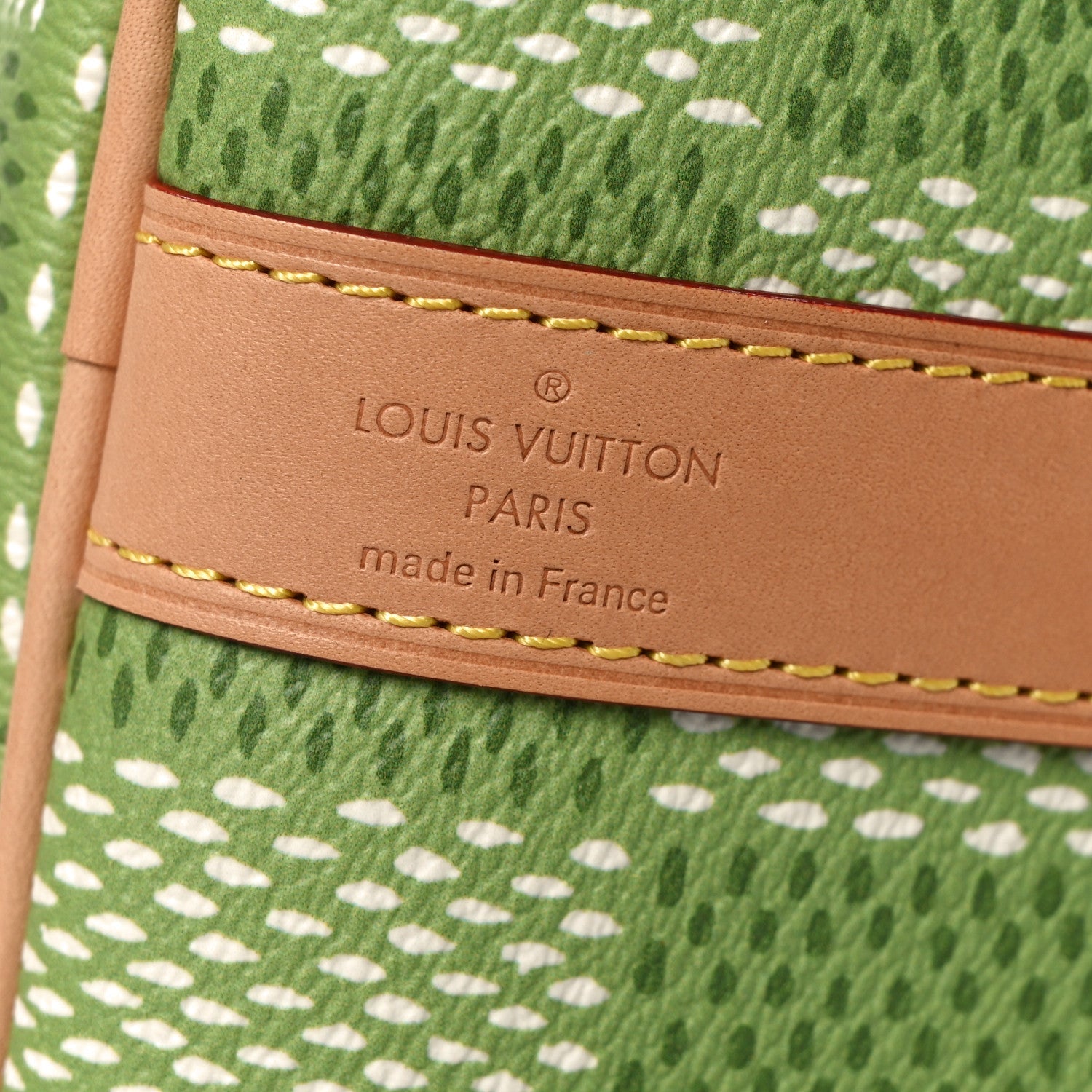 Louis Vuitton Damier Golf Keepall Bandouliere 50 Green